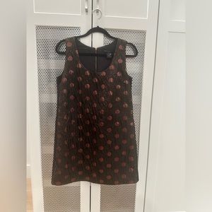 Marc Jacob’s brown mini dress